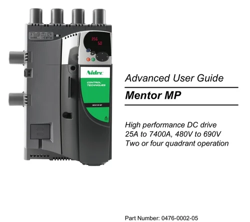 Control Techniques Mentor MP High Performance DC Drive - Image 3